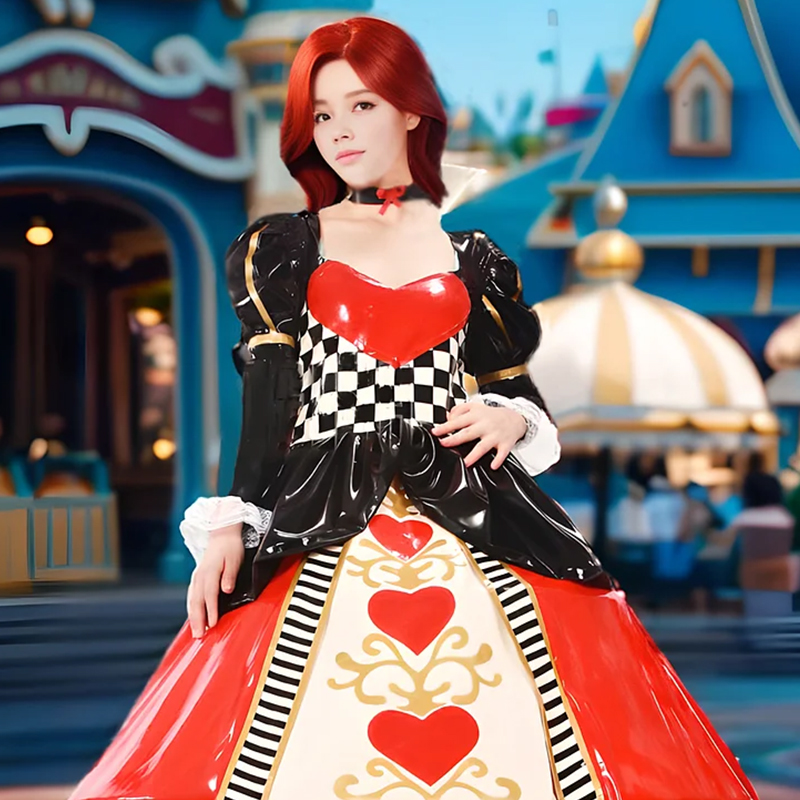 Latex Gown: Queen of Hearts Reimagined in&nbsp;Latex